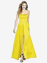 Front View Thumbnail - Citrus After Six Bridesmaid Dress 6755