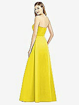 Rear View Thumbnail - Citrus After Six Bridesmaid Dress 6755