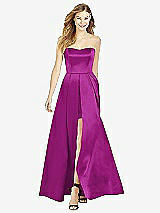 Front View Thumbnail - Persian Plum After Six Bridesmaid Dress 6755