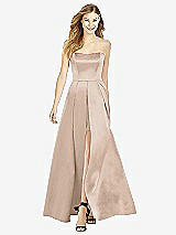 Front View Thumbnail - Topaz After Six Bridesmaid Dress 6755