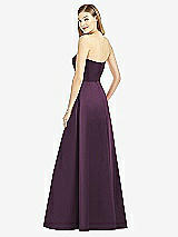 Rear View Thumbnail - Aubergine After Six Bridesmaid Dress 6755