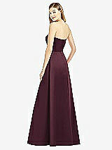 Rear View Thumbnail - Bordeaux After Six Bridesmaid Dress 6755