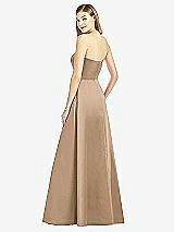 Rear View Thumbnail - Cappuccino After Six Bridesmaid Dress 6755