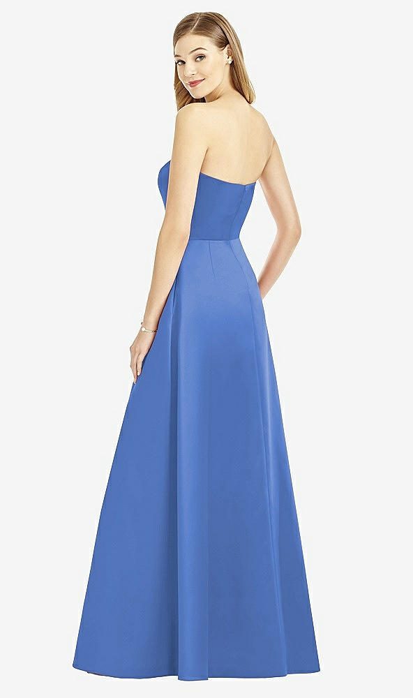 Back View - Cornflower After Six Bridesmaid Dress 6755