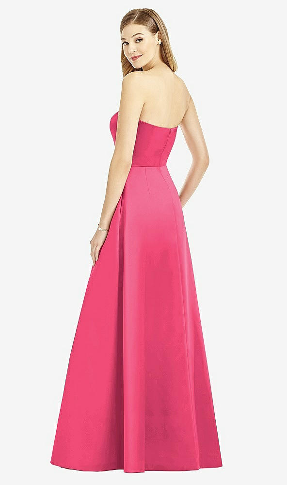 Back View - Pantone Honeysuckle After Six Bridesmaid Dress 6755