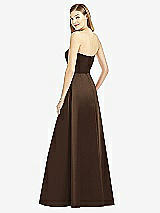 Rear View Thumbnail - Espresso After Six Bridesmaid Dress 6755