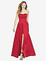 Front View Thumbnail - Flame After Six Bridesmaid Dress 6755