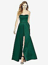 Front View Thumbnail - Hunter Green After Six Bridesmaid Dress 6755