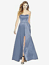 Front View Thumbnail - Larkspur Blue After Six Bridesmaid Dress 6755