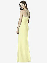 Rear View Thumbnail - Butter Yellow After Six Bridesmaid Dress 6762