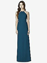 Front View Thumbnail - Atlantic Blue After Six Bridesmaid Dress 6762