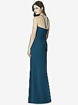 Rear View Thumbnail - Atlantic Blue After Six Bridesmaid Dress 6762