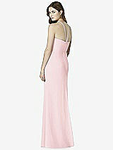 Rear View Thumbnail - Ballet Pink After Six Bridesmaid Dress 6762