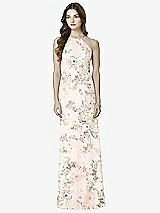 Front View Thumbnail - Blush Garden After Six Bridesmaid Dress 6762