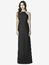 Front View Thumbnail - Black After Six Bridesmaid Dress 6762