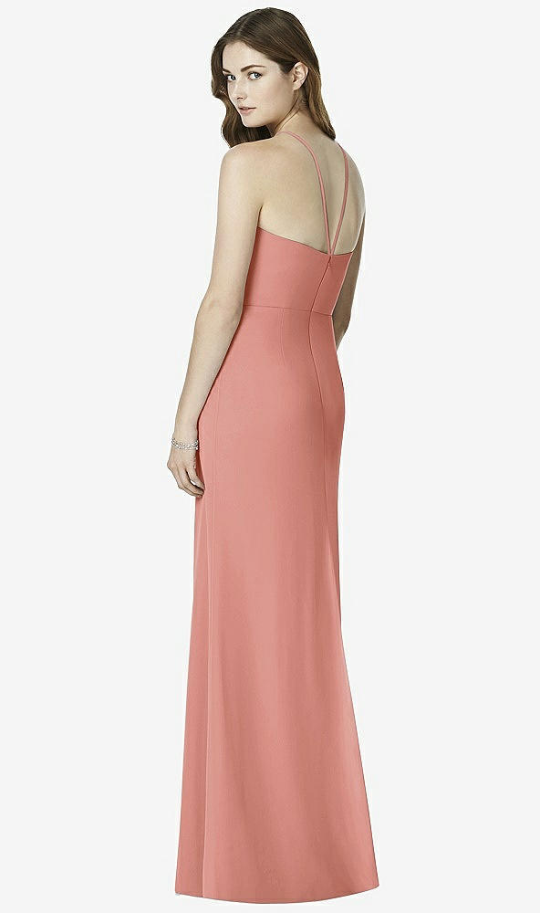 Back View - Desert Rose After Six Bridesmaid Dress 6762