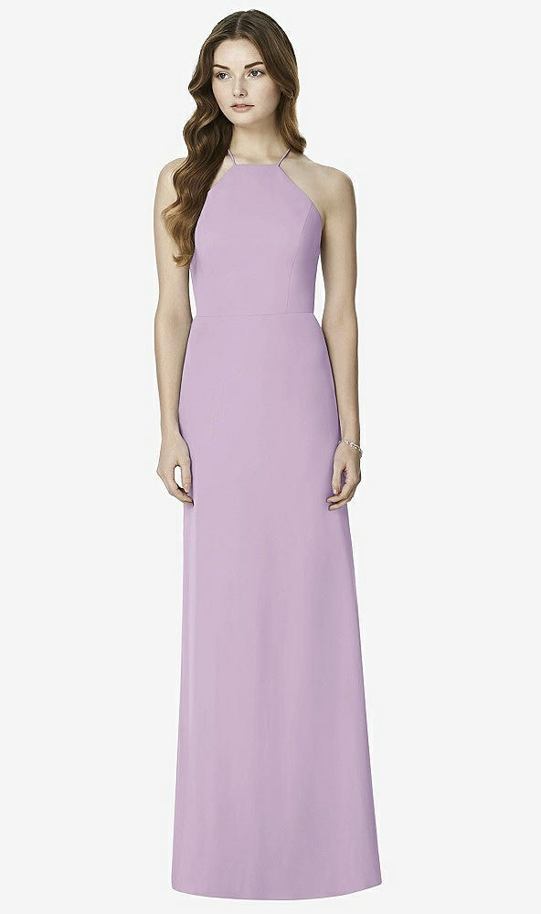 Front View - Pale Purple After Six Bridesmaid Dress 6762