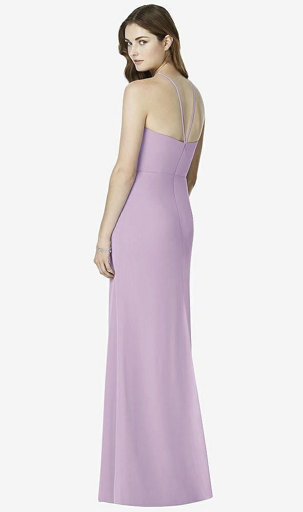 Back View - Pale Purple After Six Bridesmaid Dress 6762