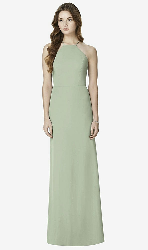 Front View - Sage After Six Bridesmaid Dress 6762