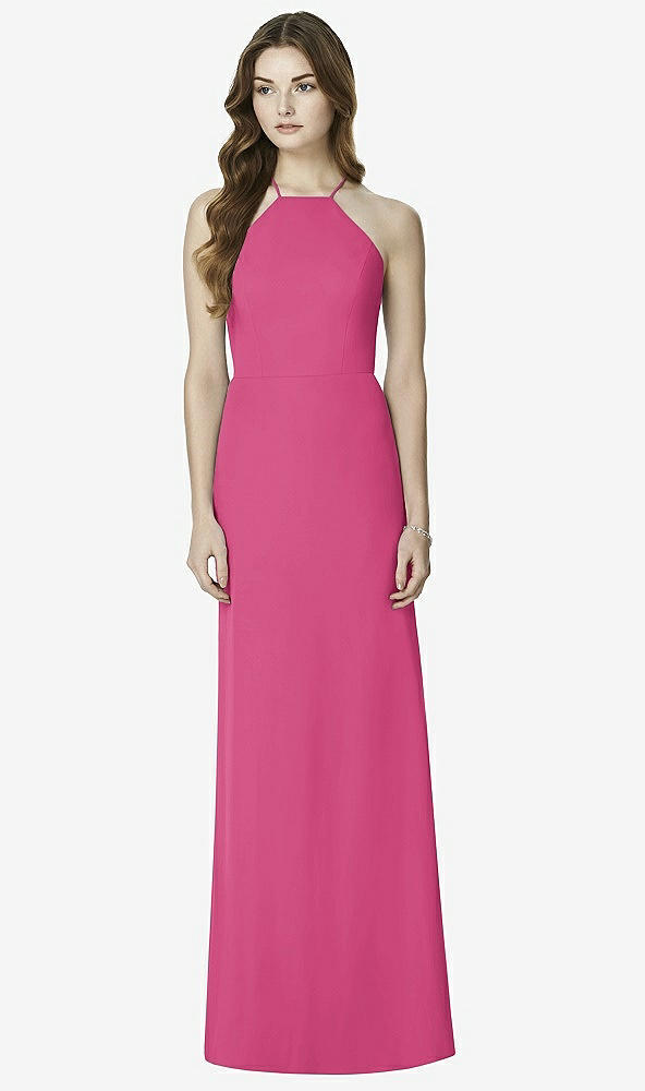 Front View - Tea Rose After Six Bridesmaid Dress 6762