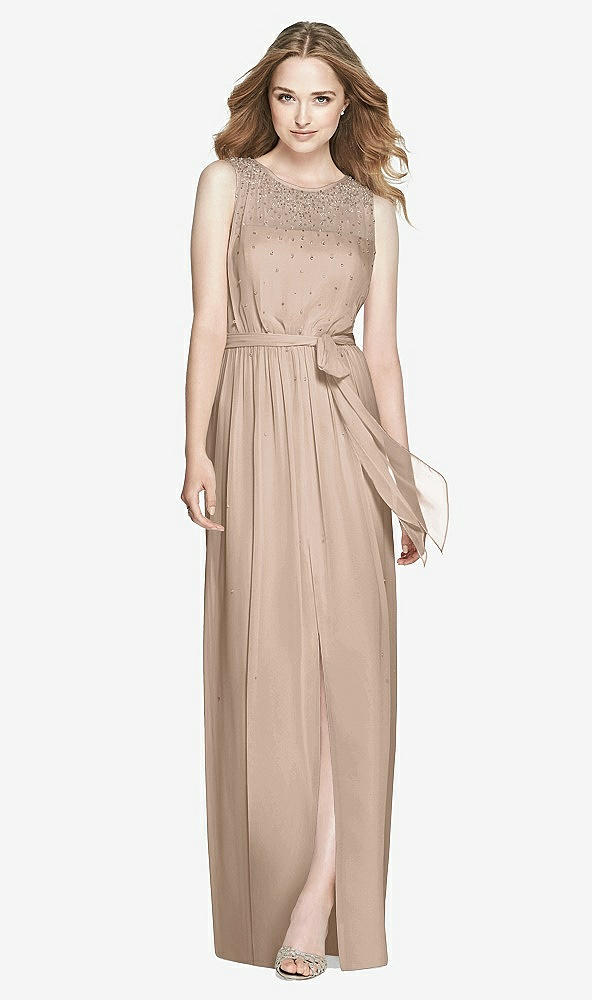 Front View - Topaz Dessy Bridesmaid Dress 3025