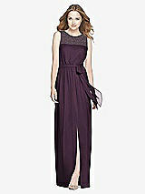 Front View Thumbnail - Aubergine Dessy Bridesmaid Dress 3025