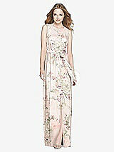 Front View Thumbnail - Blush Garden Dessy Bridesmaid Dress 3025