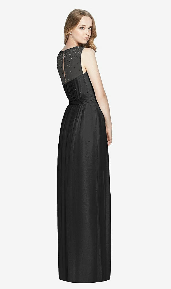 Back View - Black Dessy Bridesmaid Dress 3025