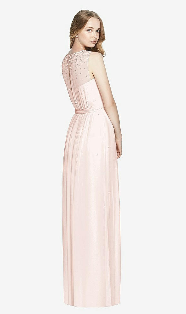 Back View - Blush Dessy Bridesmaid Dress 3025