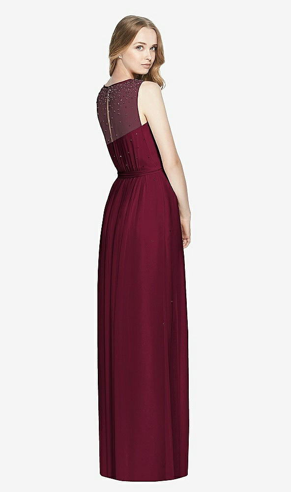 Back View - Cabernet Dessy Bridesmaid Dress 3025