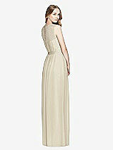 Rear View Thumbnail - Champagne Dessy Bridesmaid Dress 3025