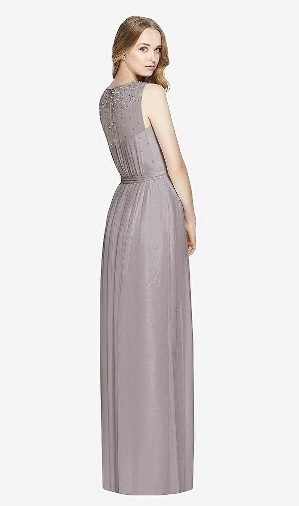 Back View - Cashmere Gray Dessy Bridesmaid Dress 3025