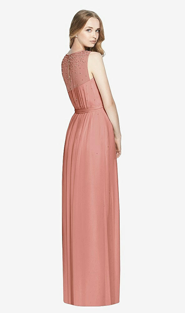 Back View - Desert Rose Dessy Bridesmaid Dress 3025