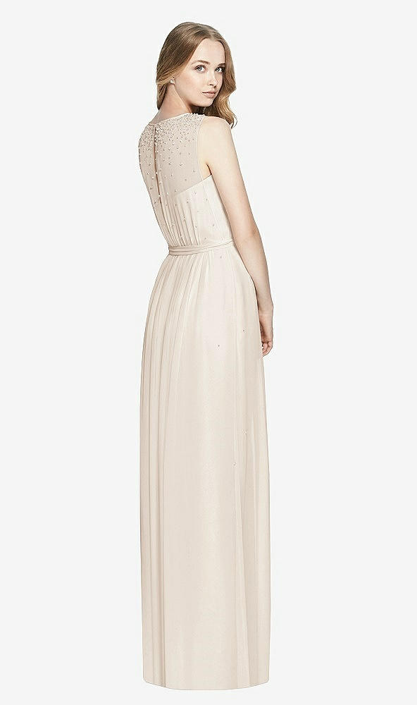 Back View - Oat Dessy Bridesmaid Dress 3025