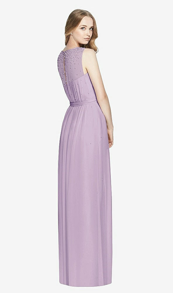 Back View - Pale Purple Dessy Bridesmaid Dress 3025