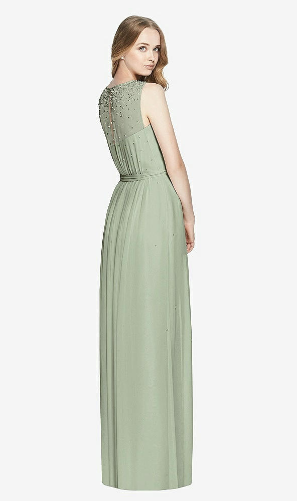 Back View - Sage Dessy Bridesmaid Dress 3025