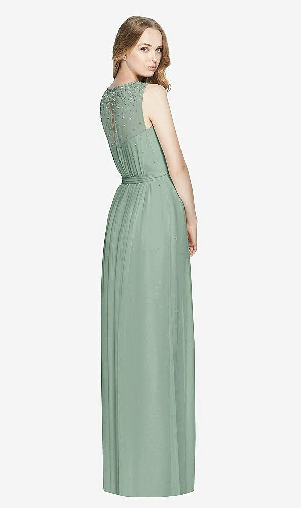 Back View - Seagrass Dessy Bridesmaid Dress 3025