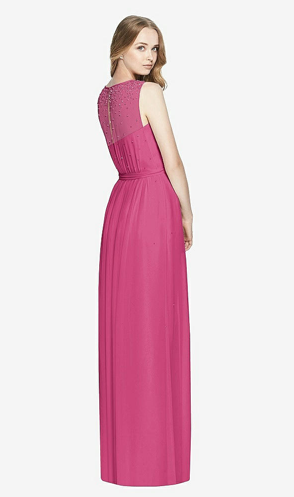 Back View - Tea Rose Dessy Bridesmaid Dress 3025