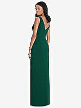 Rear View Thumbnail - Hunter Green After Six Bridesmaid Dress 6799