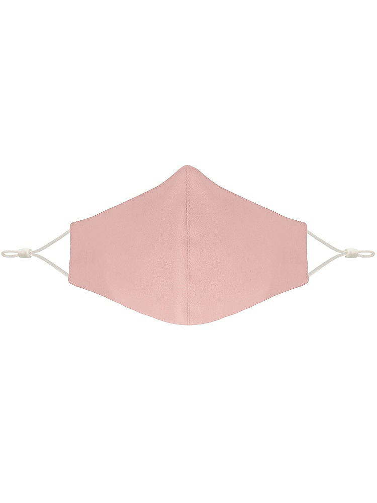 Front View - Rose Soft Jersey Reusable Face Mask