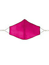 Front View Thumbnail - Think Pink Lux Charmeuse Reusable Face Mask