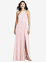 Front View Thumbnail - Ballet Pink Bella Bridesmaids Dress BB129