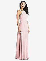 Side View Thumbnail - Ballet Pink Bella Bridesmaids Dress BB129