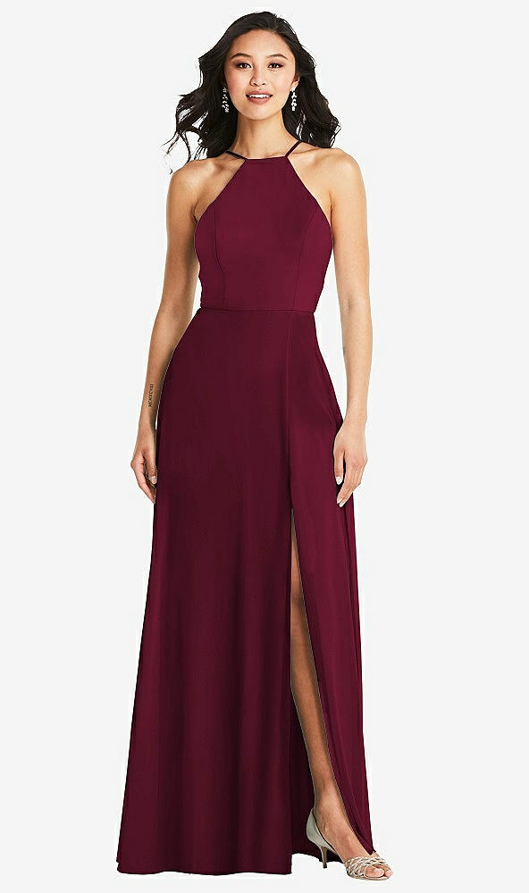 Front View - Cabernet Bella Bridesmaids Dress BB129