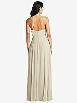 Rear View Thumbnail - Champagne Bella Bridesmaids Dress BB129