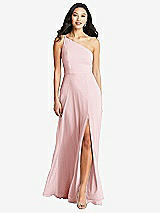 Front View Thumbnail - Ballet Pink Bella Bridesmaids Dress BB130