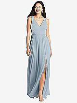 Front View Thumbnail - Mist Bella Bridesmaids Dress BB131