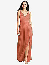 Front View Thumbnail - Terracotta Copper Bella Bridesmaids Dress BB131