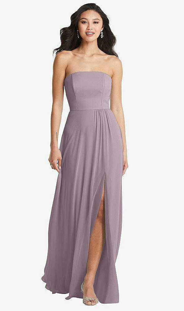 Front View - Lilac Dusk Bella Bridesmaids Dress BB132