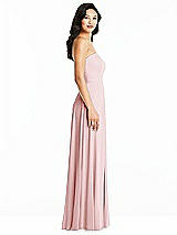 Side View Thumbnail - Ballet Pink Bella Bridesmaids Dress BB132